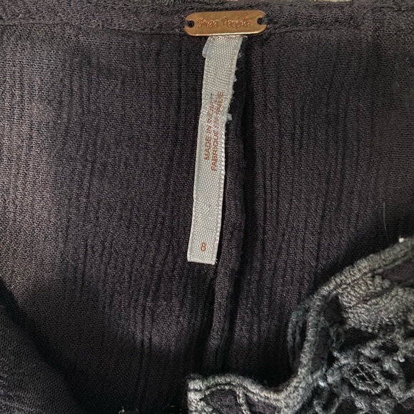 Free People lace midi dress with fringe - Picture 6 of 6